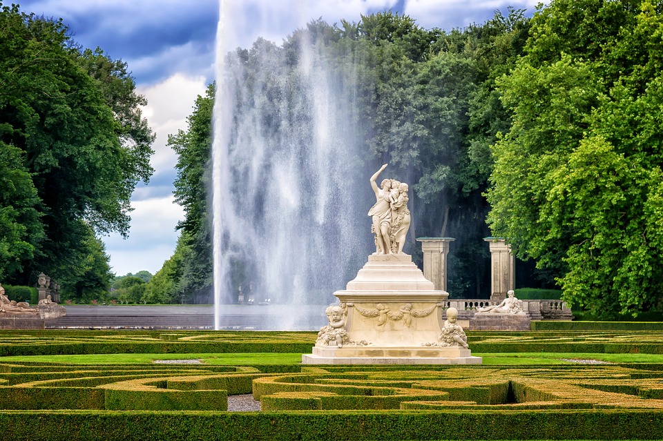 fontaine de jardin