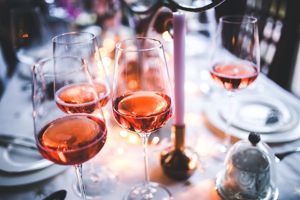 verre à vin ROUGE